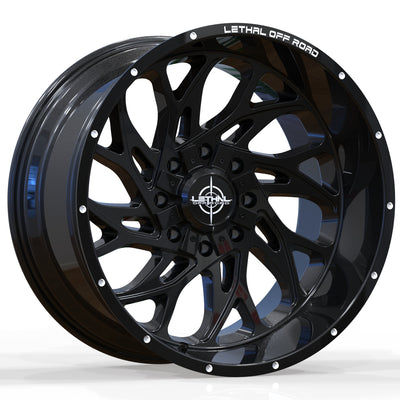 Lethal Offroad LT10 Gloss Black Wheel