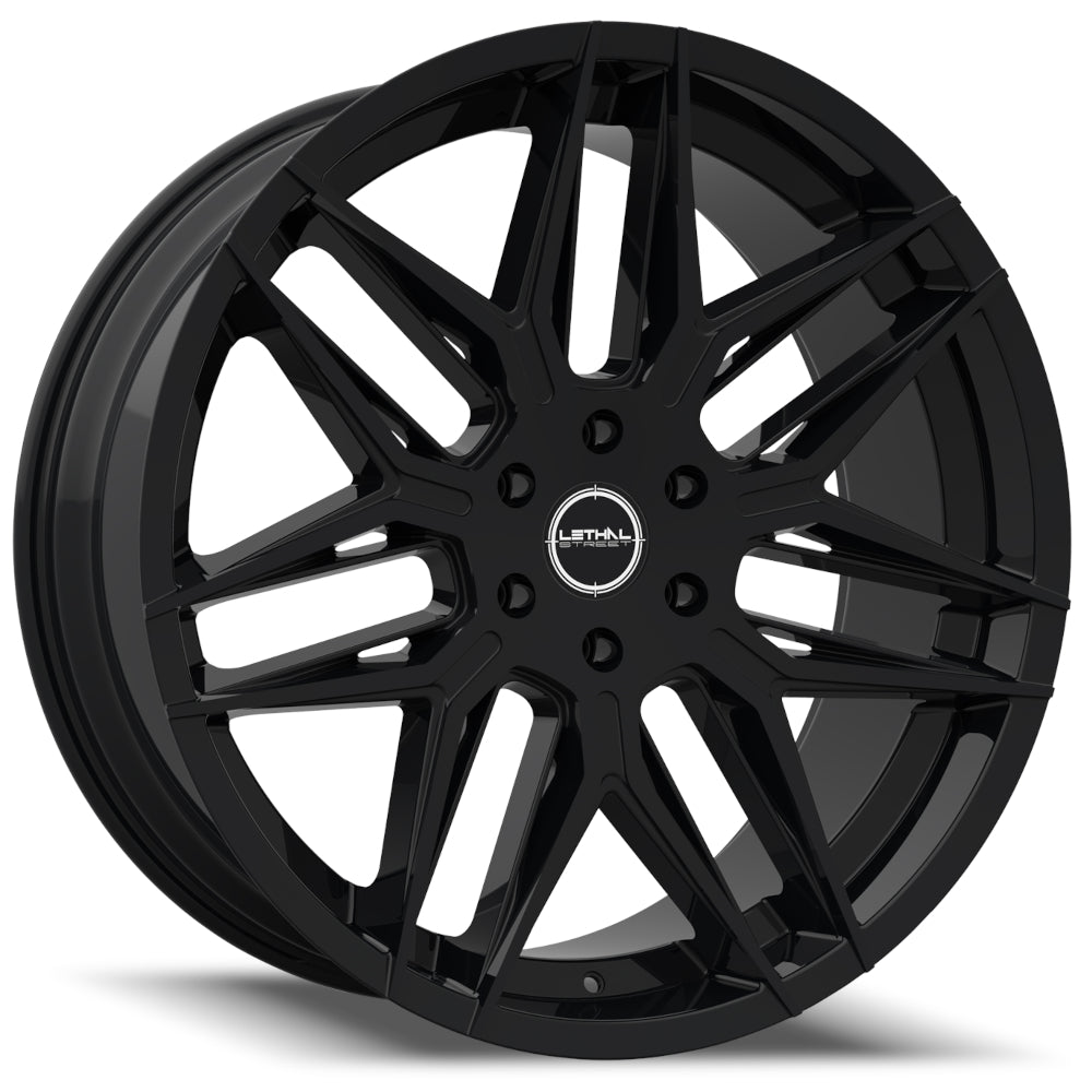 Lethal Street LS04 Gloss Black Wheel