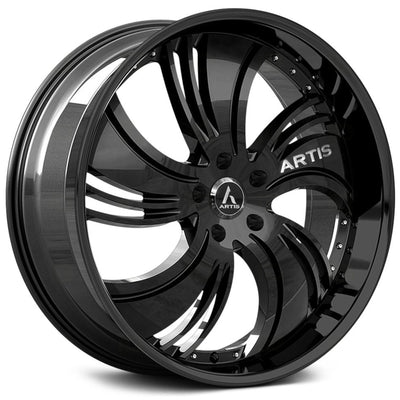 Lexani Avenue Gloss Black Wheel