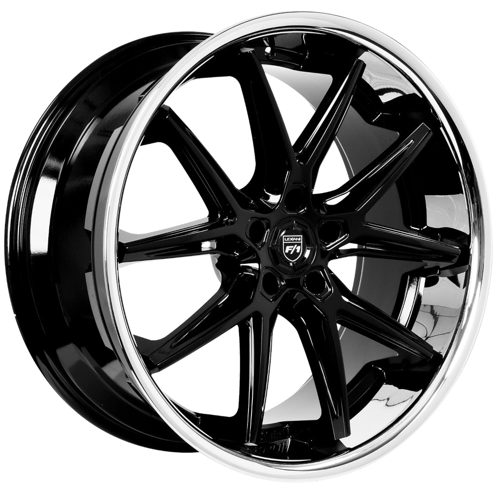 Lexani Circuit Black Wheel