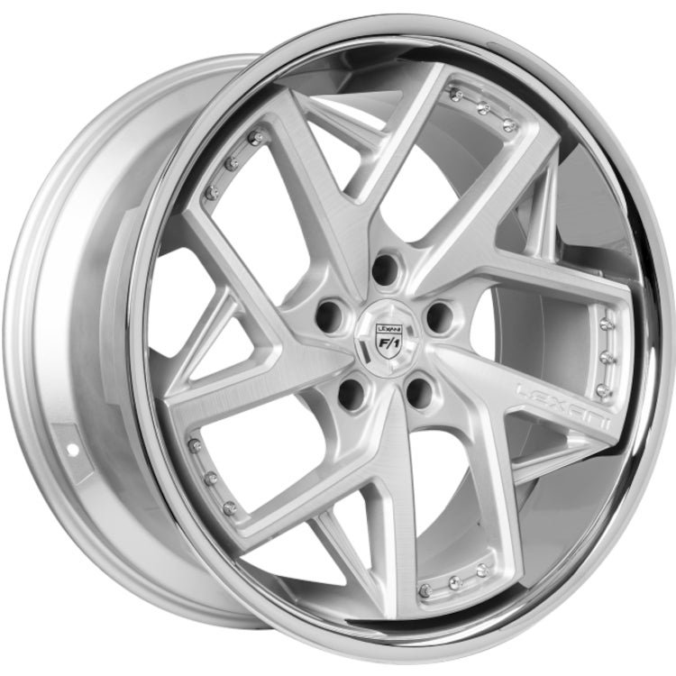Lexani Devoe Silver Machined Wheel