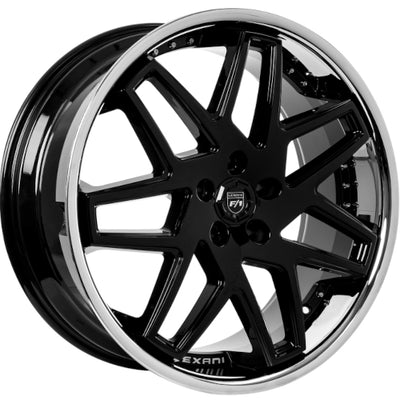 Lexani Nova Black Wheel