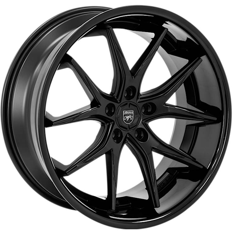 Lexani R-Twelve Black Wheel