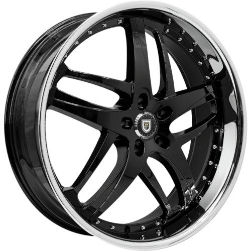 Lexani Solar Black Wheel