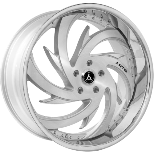 Lexani Spada Silver Machined Wheel