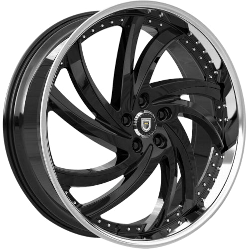 Lexani Turbine Black Wheel