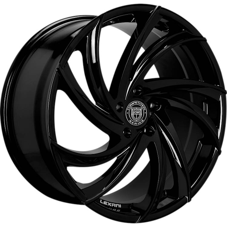 Lexani Twister Gloss Black Wheel