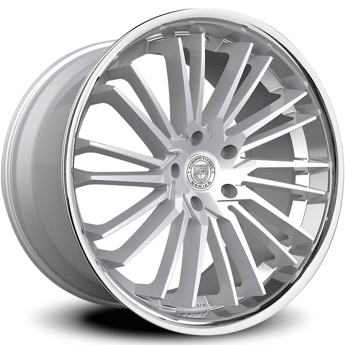 Lexani Virage Silver Machined Wheel