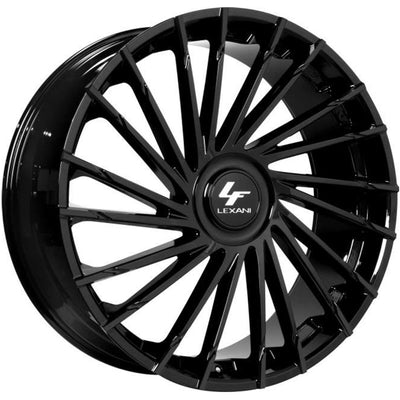 Lexani Wraith XL Gloss Black Wheel
