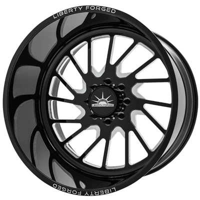 Liberty Forged LBTY02 Black Milled Wheel