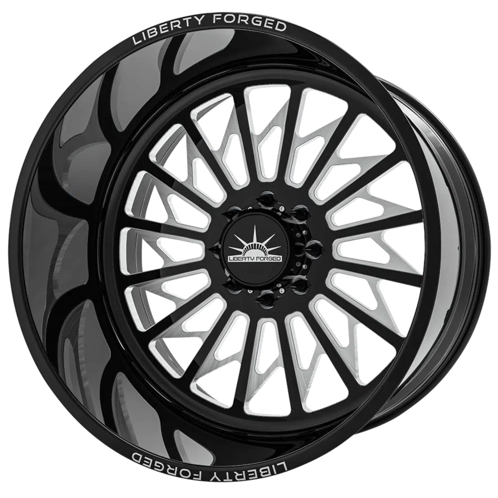 Liberty Forged LBTY04 Black Milled Wheel