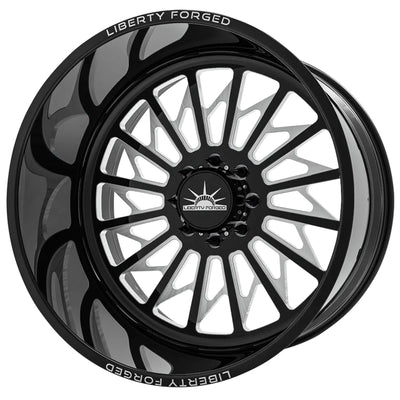 Liberty Forged LBTY04 Black Milled Wheel