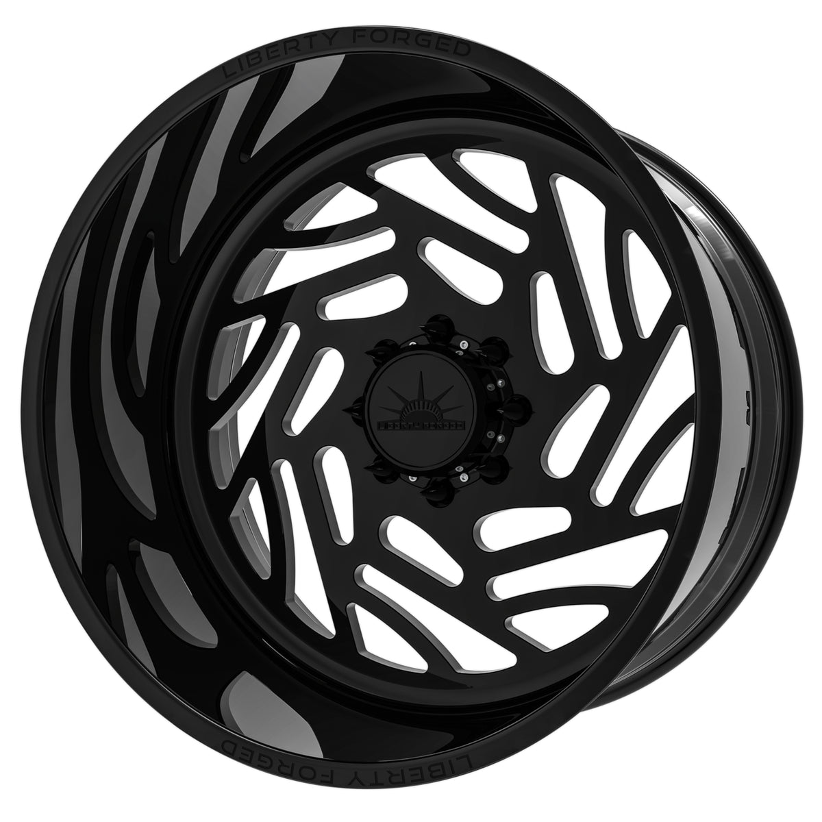 Liberty Forged LBTY06 Gloss Black Wheel