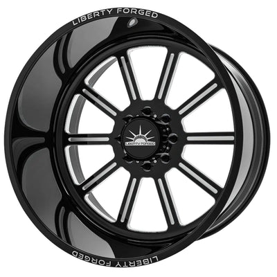 Liberty Forged LBTY07 Black Milled Wheel