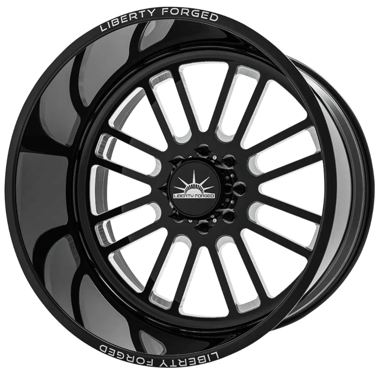 Liberty Forged LBTY08 Black Milled Wheel