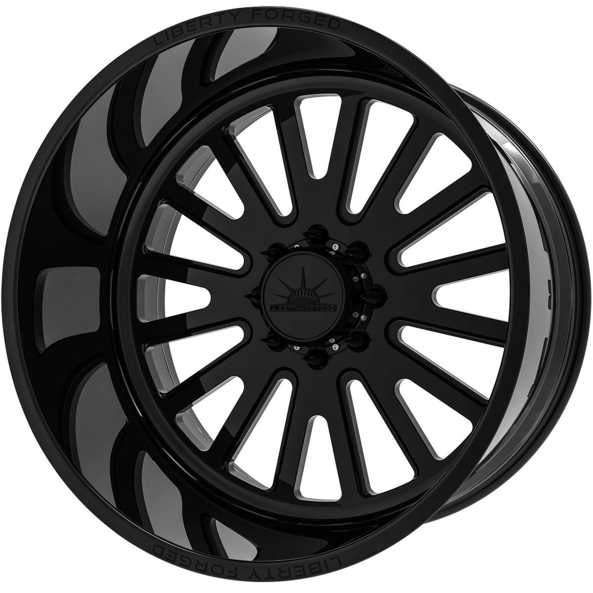 Liberty Forged LBTY09 Gloss Black Wheel