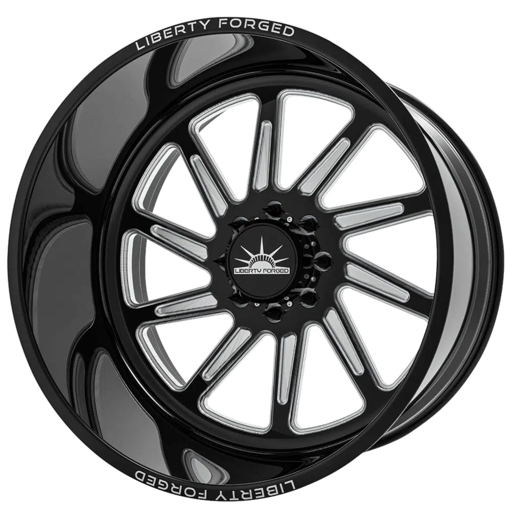 Liberty Forged LBTY14 Black Milled Wheel