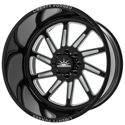 Liberty Forged LBTY14 Black Milled Wheel