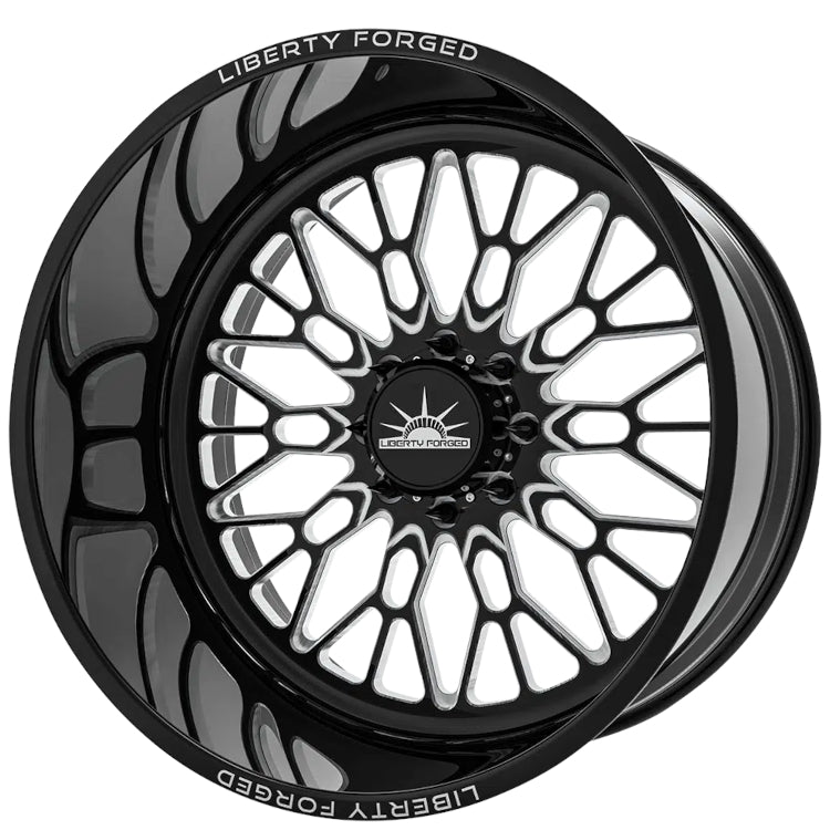 Liberty Forged LBTY15 Black Milled Wheel