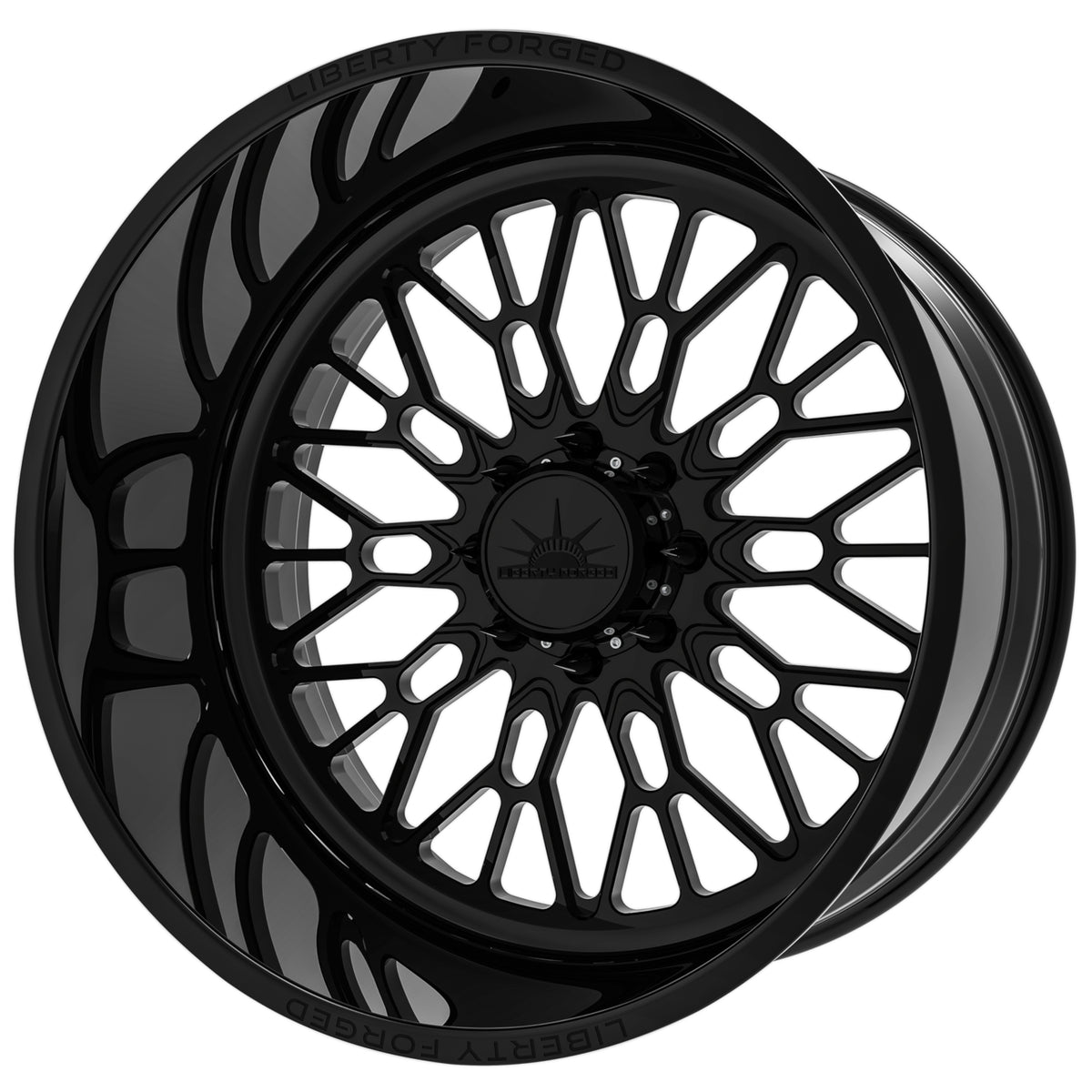 Liberty Forged LBTY15 Gloss Black Wheel