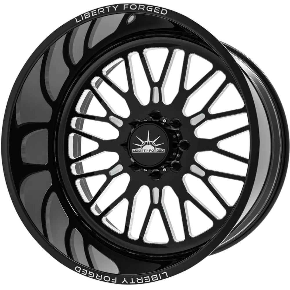 Liberty Forged LBTY21 Black Milled Wheel