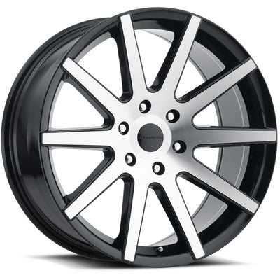 Liquid Metal Blade Black Machined Wheel