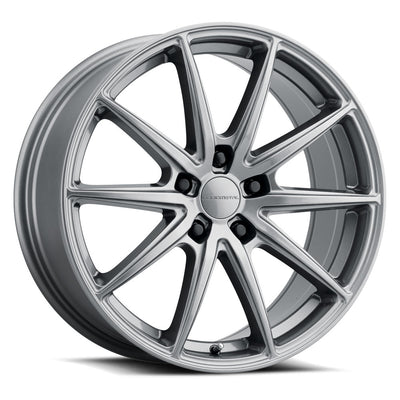 Liquid Metal Raven Gunmetal wheel