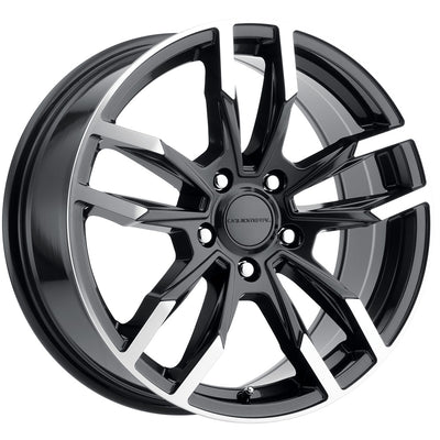 Liquid Metal Splice Black Machined wheel