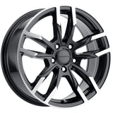Liquid Metal Splice Black Machined Wheel