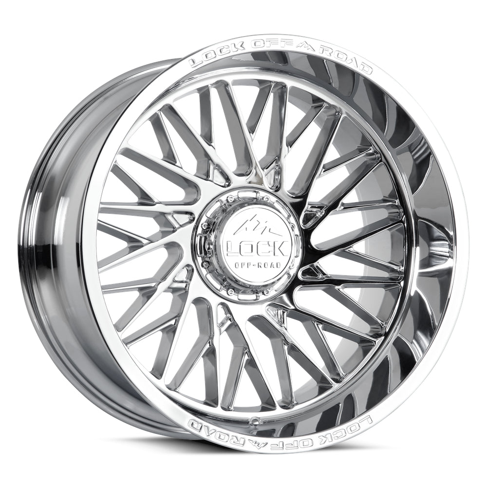 Lock Offroad Wheels Bandit Chrome Wheel