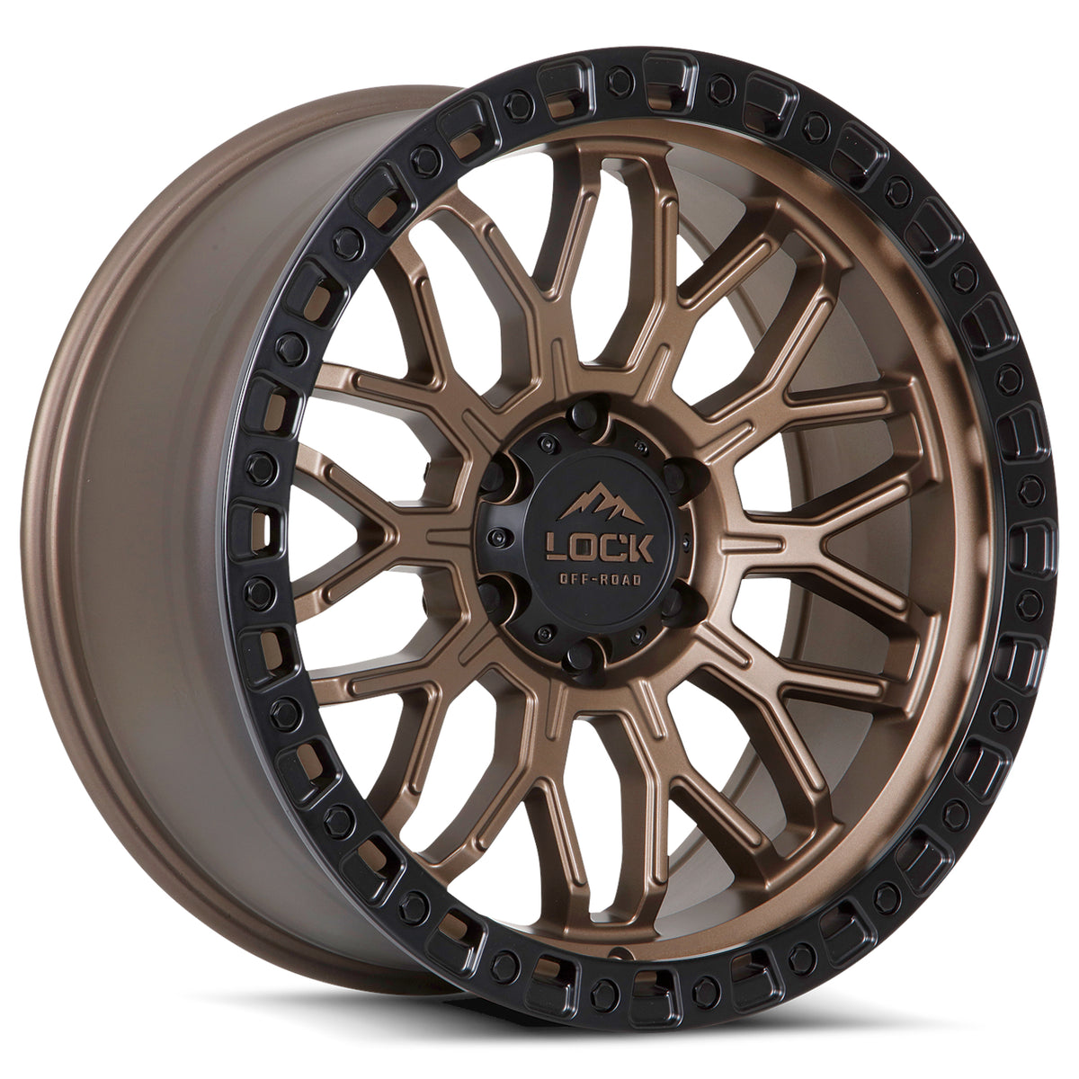 Lock Offroad Wheels Combat Bronze Wheel