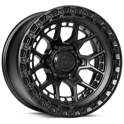 Lock Offroad Wheels Commando Matte Black Wheel