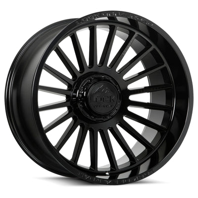 Lock Offroad Wheels Invasion Gloss Black Wheel