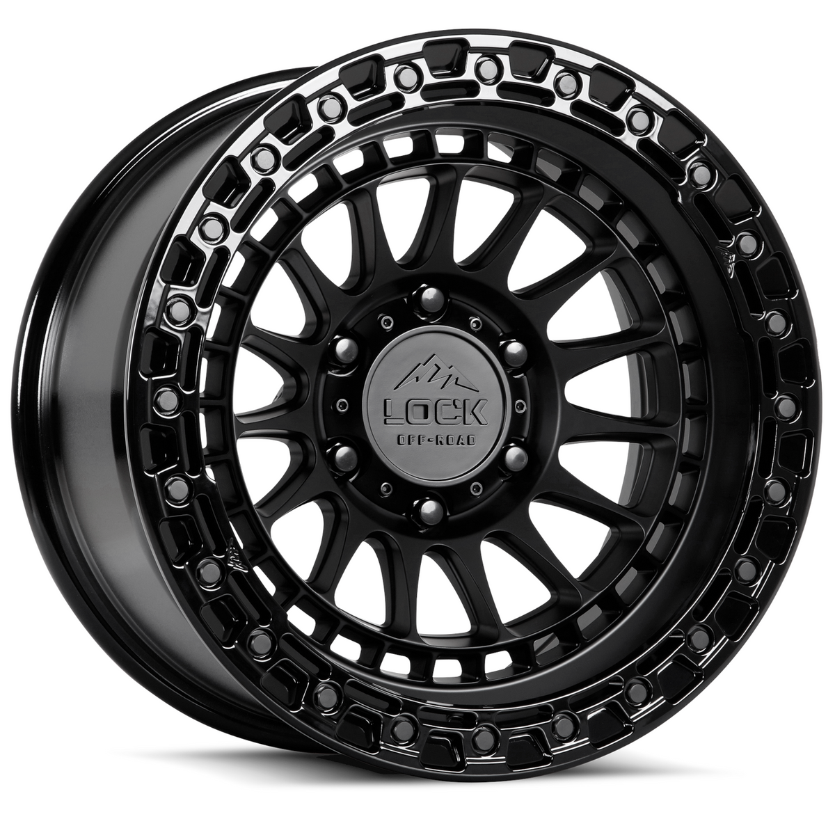Lock Offroad Wheels Mojave Black Wheel