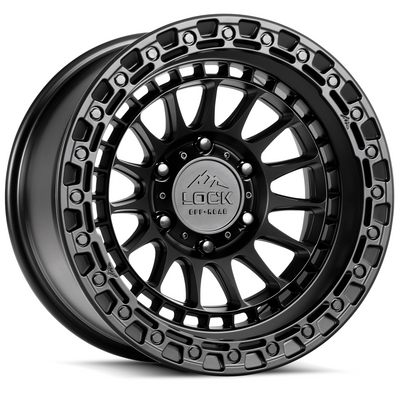 Lock Offroad Wheels Mojave Matte Black Wheel