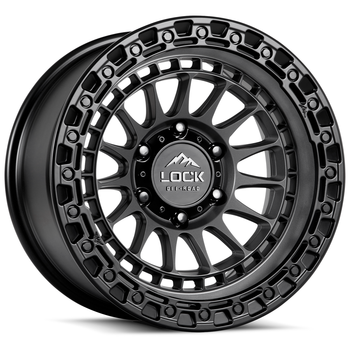 Lock Offroad Wheels Mojave Gray Wheel