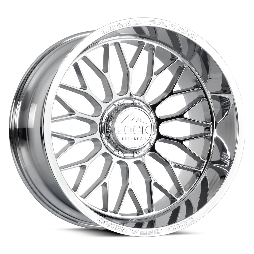 Lock Offroad Wheels Rampage Chrome Wheel