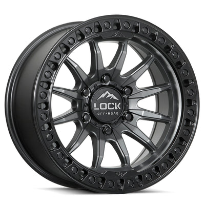 Lock Offroad Wheels Trail Gray Wheel