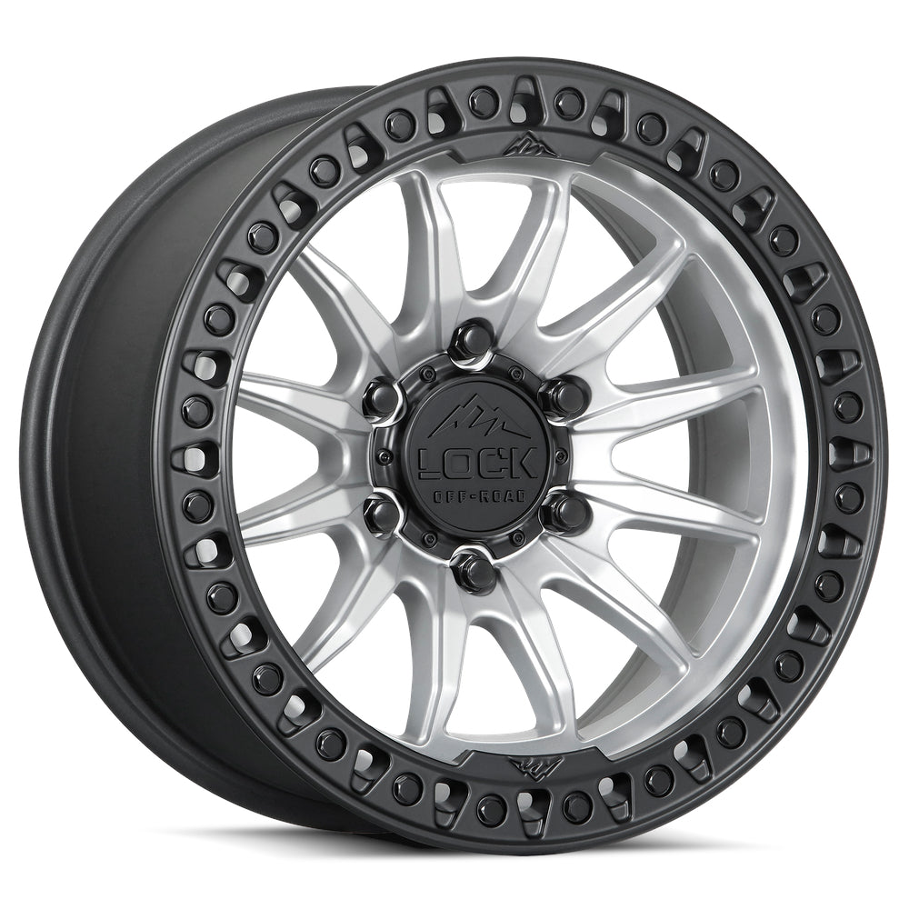 Lock Offroad Wheels Trail Silver Wheel