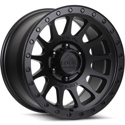 Lock Offroad Wheels Yosemite Matte Black Wheel