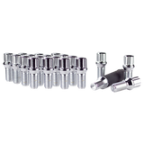 The Fitment Specialists Aftermarket Lug Kit - Nuts or Bolts (Full Set for 4 or 5 Wheels) wheel