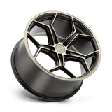 XO Helsinki 19x8.5 +42 Dark Bronze with Brushed Bronze Face premium Euro wheel