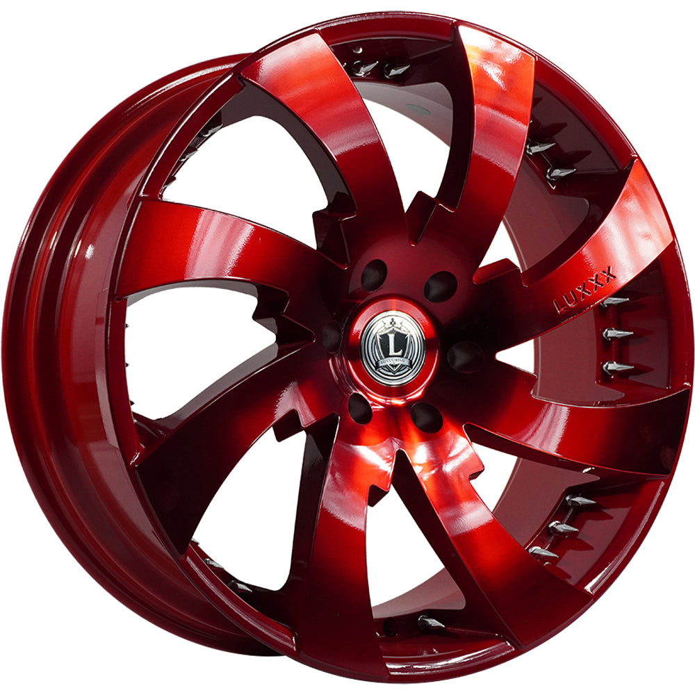 Luxxx Alloys LUX12 Red Wheel