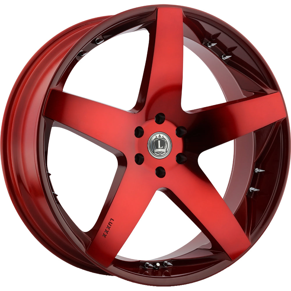 Luxxx Alloys LUX14 Red Wheel