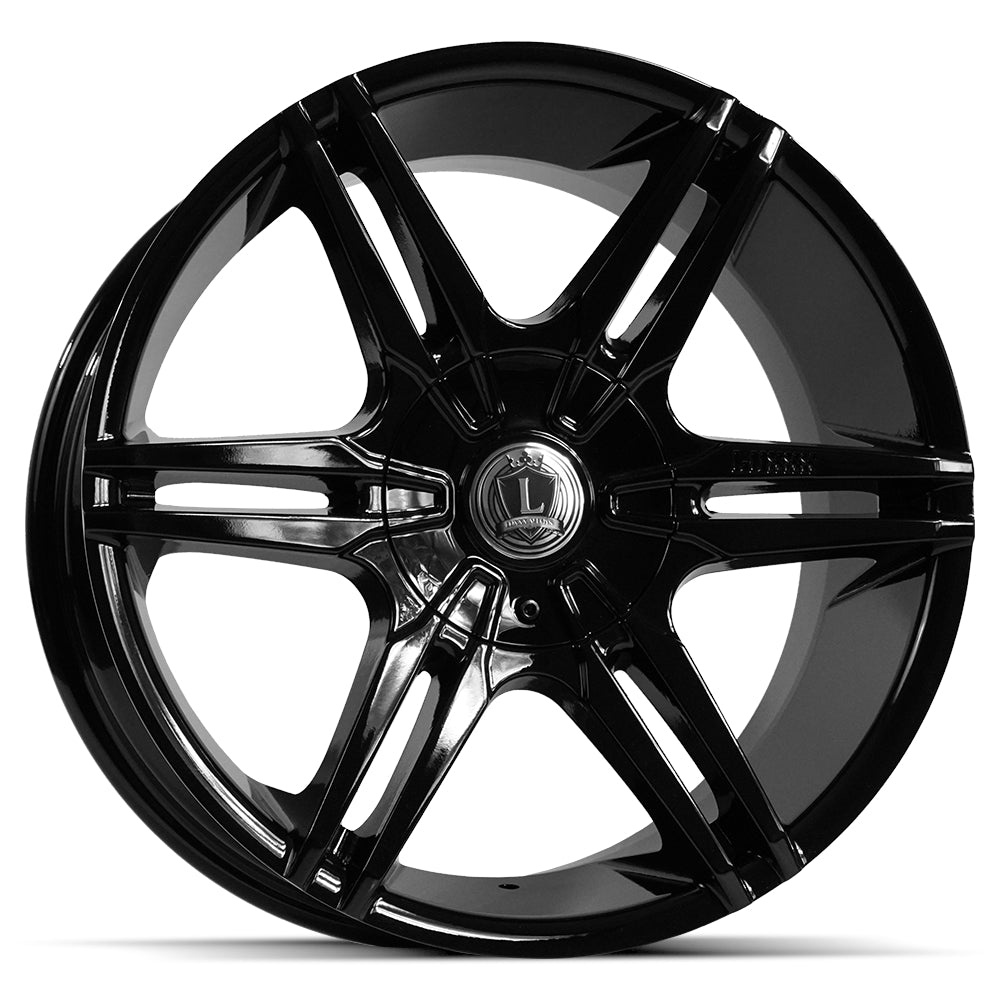 Luxxx Alloys LUX16 Gloss Black Wheel