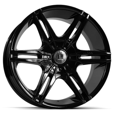 Luxxx Alloys LUX16 Gloss Black Wheel