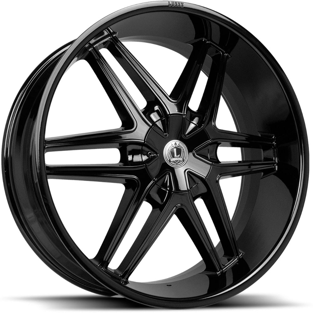 Luxxx Alloys LUX18 Gloss Black Wheel
