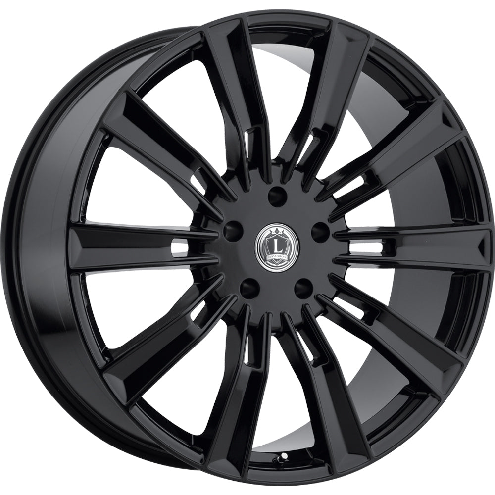 Luxxx Alloys LUX2 Gloss Black Wheel