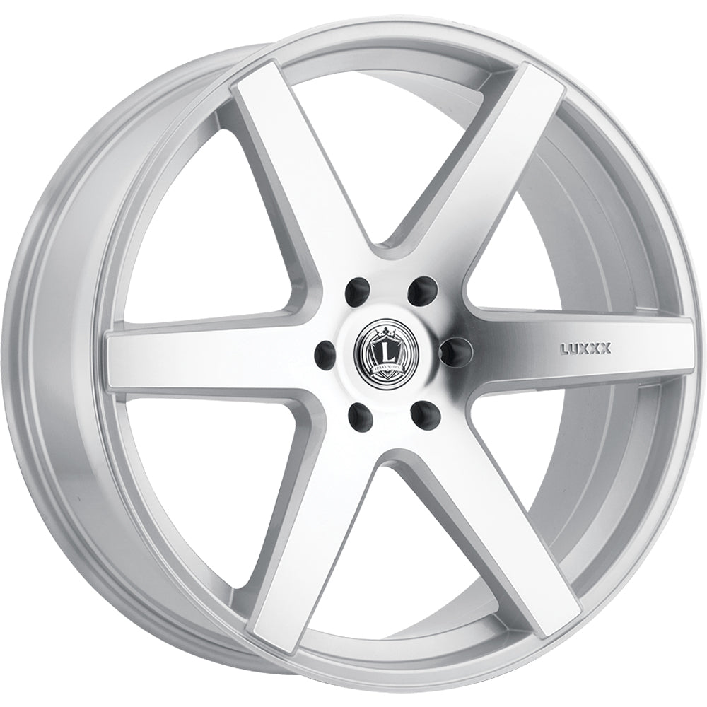 Luxxx Alloys LUX20 Silver Machined Wheel