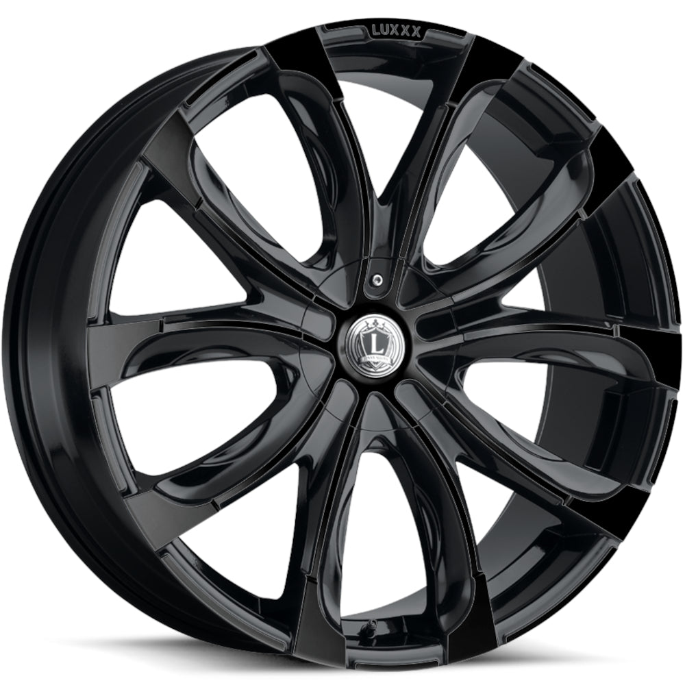 Luxxx Alloys LUX24 Gloss Black Wheel